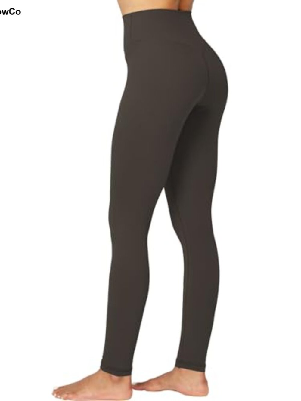 No Front Seam High Waisted Yoga Leggings with Pockets